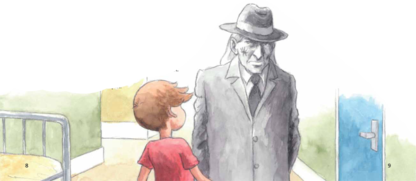 de grijze man