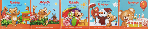 5 Robijntje boekjes